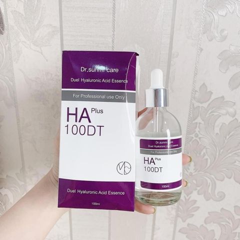 Serum HA Plus 100DT Dr.Sunmi Care Duel Hyaluronic Acid Essence 100ml Cấp Nước Căng Bóng Da