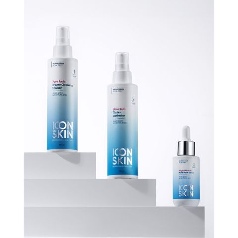 Nước Hoa Hồng ICON SKIN Ultra Skin Tonic-Activator Giúp Làm Sạch Da, Kiểm Soát Dầu Dầu 150ml
