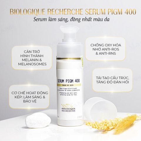 Serum PIGM 400 BR Biologique Recherche 30ml Giảm Nám Và Làm Sáng Da [ Chính Hãng ]