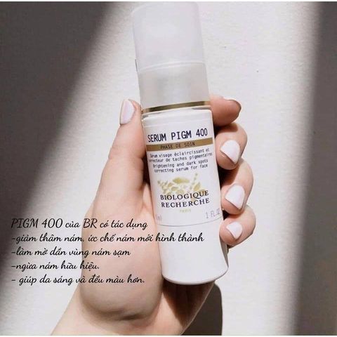 Serum PIGM 400 BR Biologique Recherche 30ml Giảm Nám Và Làm Sáng Da [ Chính Hãng ]