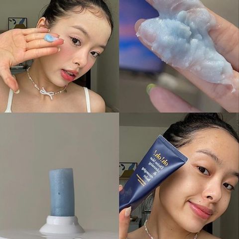 Sáp Tẩy Trang Sạch Sâu oh! oh! Divine Blue Cleansing & Massaging Balm (Hàng Nhập Khẩu)
