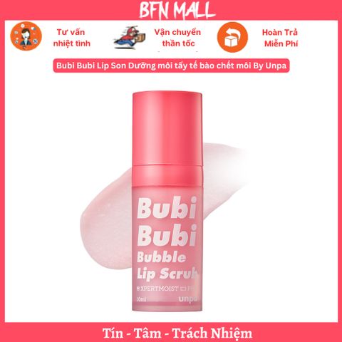 Bubi Bubi Lip Son Dưỡng môi tẩy tế bào chết môi By Unpa