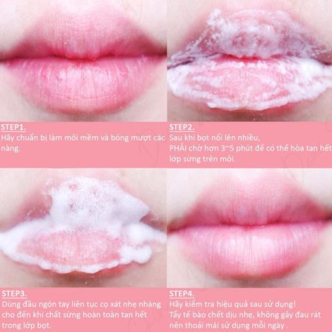 Bubi Bubi Lip Son Dưỡng môi tẩy tế bào chết môi By Unpa