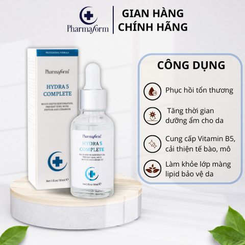 Serum B5 Pharmaform Hydra 5 Complete Serum 30ml Cấp Ẩm Phục Hồi Da