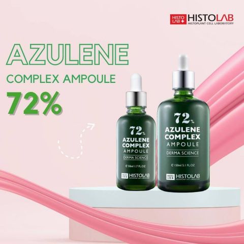 Tinh Chất Giảm Mụn HISTOLAB Azulene Complex Ampoule 72% Serum Kiểm Soát Bã Nhờn, Giảm Mụn Mờ Thâm