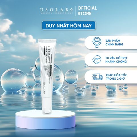 Kem Chống Nắng USOLAB Sun Block Matte 50ml Giúp kiềm dầu, nâng tone sáng da bảo vệ da với SPF 50+