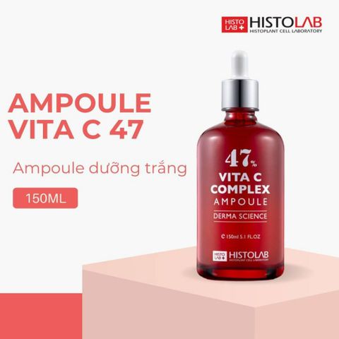 Serum HISTOLAB Vita C Complex Ampoule 47% Serum Tăng Sinh Collagen, Căng Bóng Da
