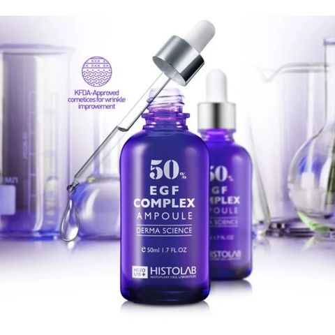 Tinh Chất Chống Lão Hoá Cao Cấp HISTOLAB EGF Complex Ampolue 50% Serum - Giúp Trẻ Hoá Da, Dưỡng Da - HISTOLAB