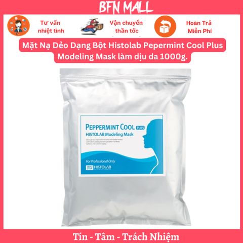 Mặt Nạ Dẻo Dạng Bột Histolab Pepermint Cool Plus Modeling Mask làm dịu da 1000g.