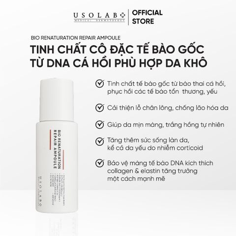Serum Tế Bào Gốc USOLAB Bio Renaturation Repair Ampoule 50ml