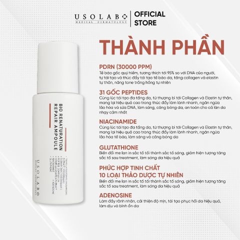 Serum Tế Bào Gốc USOLAB Bio Renaturation Repair Ampoule 50ml