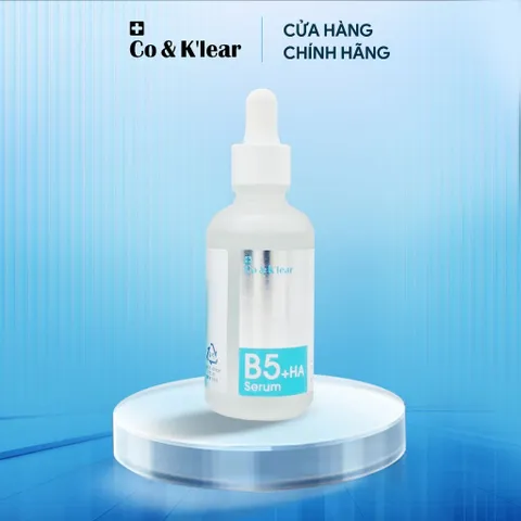 Tinh Chất Cấp Ẳm Dưỡng Trắng Da Co&K'lear Serum B5+HA 50ml