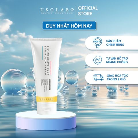 Kem chống nắng body USOLAB - Giúp nâng tone, dưỡng ẩm trắng mịn toàn thân BODY SUN BLOCK CREAM SPF50+ PA++++ 120ml