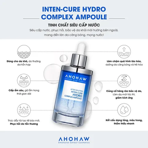 Serum Cấp Ẩm Ahohwa After Solution Inten Cure Hydro 150ml