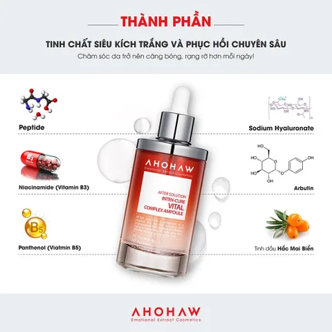 Tinh Chất Ahohwa After Solution Inten-Cure Vital Complex Ampoule 50ml