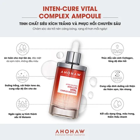 Tinh Chất Ahohwa After Solution Inten-Cure Vital Complex Ampoule 50ml