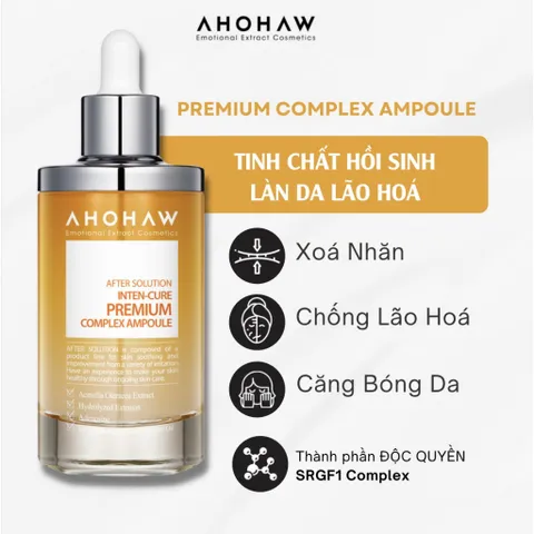 Tinh Chất Xóa Nhăn, Chống Lão Hóa Ahohwa Inten-Cure Premium HÀN QUỐC