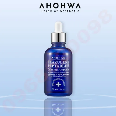 Tinh Chất Chống Lão Hóa  Ahohwa Elazulene Peptablue Calming Ampoule 50ML