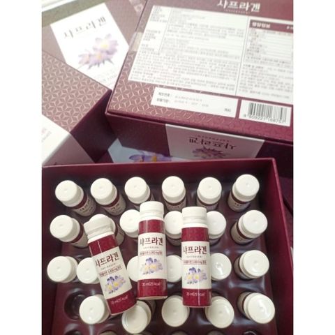 Nước Uống Nhụy Hoa Nghệ Tây Saffron Collagen 3000mg [Chính hãng Hàn Quốc]