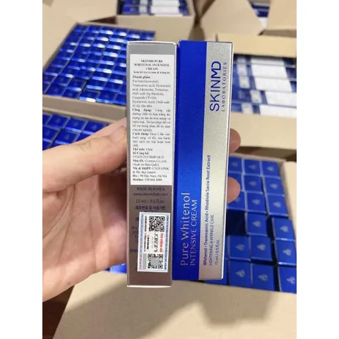 Kem Mờ Nám SkinMD Pure Whitenol Intensive Cream 15g [ Hàng Công Ty ]