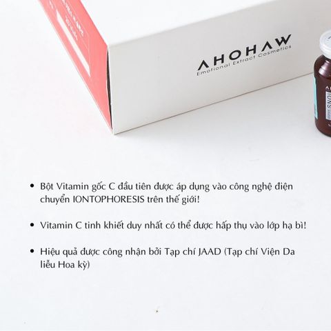Bột Ahohwa ions C Solution 1.5g Bột Vitamin C Nguyên Chất