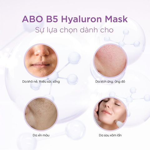 Mặt Nạ ABO Active B5 Hyaluron 25ml Phục Hồi Làm Dịu Da Sau Sâm Lấn
