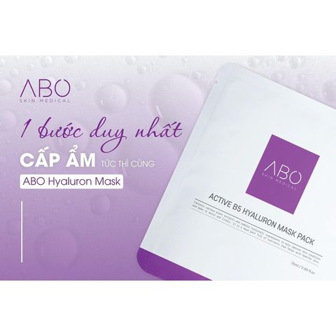 Mặt Nạ ABO Active B5 Hyaluron 25ml Phục Hồi Làm Dịu Da Sau Sâm Lấn