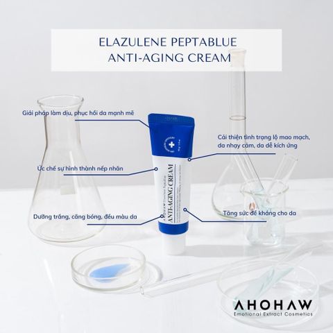 Kem Dưỡng Ahohwa Elazulene Peptablue Anti-Aging Cream 50g HÀN QUỐC