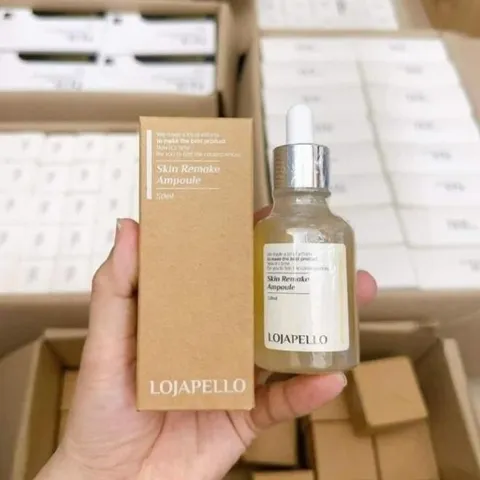Bộ Đôi Dưỡng Da Siêu Căng Bóng Phục Hồi Da Yếu LOJAPELLO Skin Remake 50ml