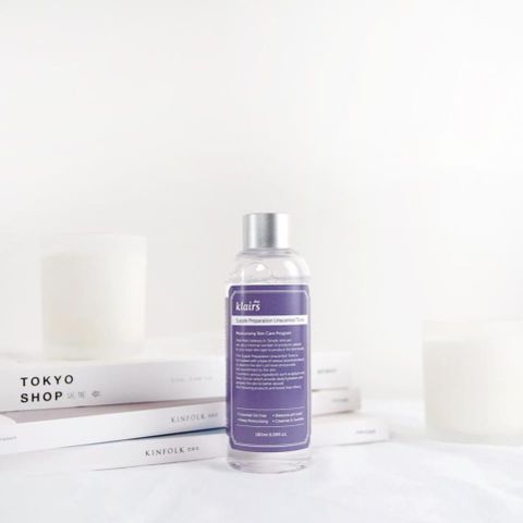 Toner Klairs Supple Preparation Unscented - Nước Hoa Hồng Klairs Không Mùi Dưỡng Ẩm - 180ml