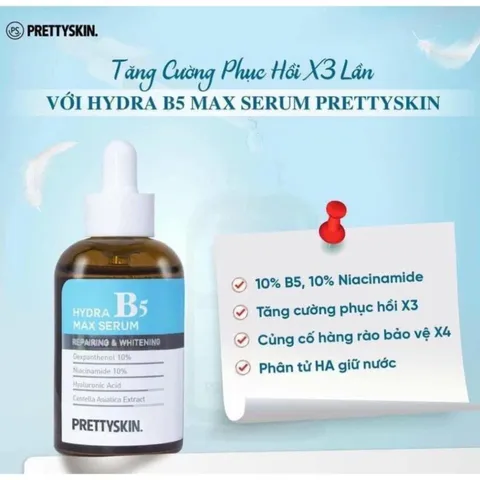 Tinh Chất B5 Pretty Skin Hàn Quốc Giúp Dưỡng Trắng Phục Hồi Da 50ml [ Hàng Nhập Khẩu ]