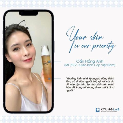 Xịt khoáng KyungLab PDRN Therapy Mist dưỡng ẩm tái tạo phục hồi da 150ml [ Chính Hãng ]