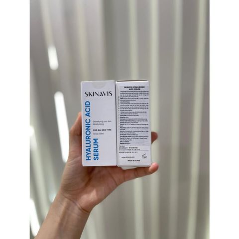 Serum SKINAVIS Tinh Chất Cấp Ẩm Phục Hồi Mờ Thâm SKINAVIS Hyaluronic Acid & Niacinamide + B5