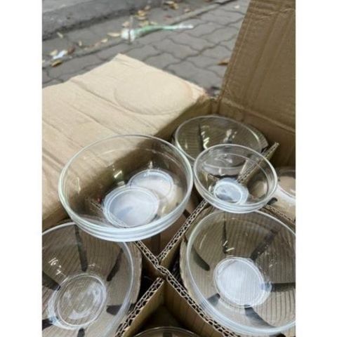 Bộ bát thủy tinh , Cọ quét peel dùng trong spa thẩm mỹ viện