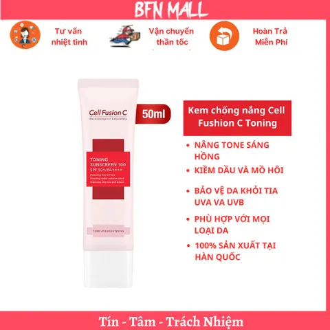 Kem Chống Nắng Cell Fusion C Toning Suncreen 10ml/50ml [ Chính Hãng ]