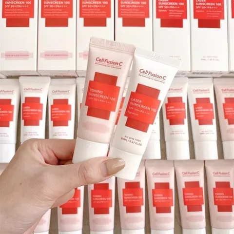 Kem Chống Nắng Cell Fusion C Toning Suncreen 10ml/50ml [ Chính Hãng ]
