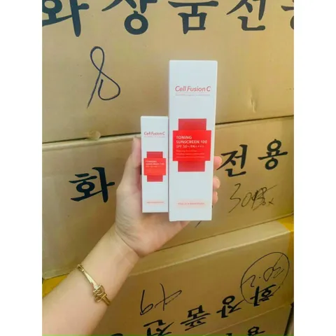 Kem Chống Nắng Cell Fusion C Toning Suncreen 10ml/50ml [ Chính Hãng ]