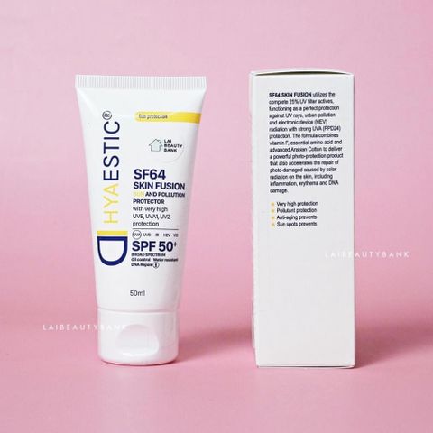 Kem chống nắng Hyaestic Skin Fusion SF64 Sun And Pollution Protector SPF50+ (50ml)