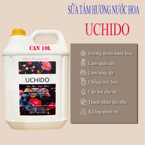 Sữa Tắm Uchido Hương Nước Hoa Miracle 10L - Làn Da Mềm Mịn, Quyến Rũ Với Hương Thơm Cao Cấp Từ Nhật Bản