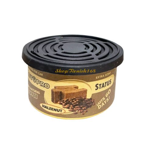 Bộ 2 Gel Thơm Khử Mùi Ô Tô - Hương Café Hazelnut & Mocha, Chống Say Xe, Thư Giãn Tinh Thần, Giữ Không Gian Thoáng Mát