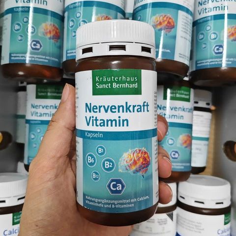 Bổ thần kinh Sanct Bernhard Nervenkraft Vitamin Đức 180 viên