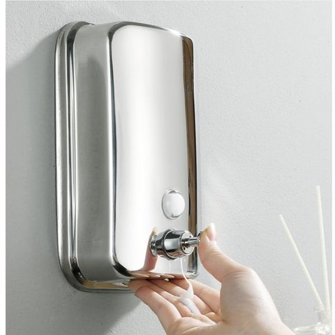 Bình Đựng Nước Rửa Tay Dầu Gội Sữa Tắm Inox 800ML Sang Trọng, Tiết Kiệm Để Trên Bàn Rửa  - Dụng Cụ Gia Đình Tiện Lợi