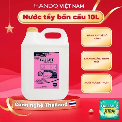 Nước Tẩy Toilet Đậm Đặc Hando 960ml - Diệt Khuẩn 99,99% và Khử Mùi Hiệu Quả Cho Nhà Vệ Sinh Sạch sẽ