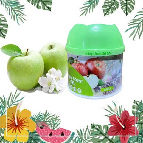 Sáp Thơm Khử Mùi Hando 87g - Combo 4 Hương Hoa Hồng, Táo, Dâu, Chanh, Quyến Rũ - Thơm Tươi Mát Cho Phòng Ngủ, Nhà Bếp, Xe Hơi