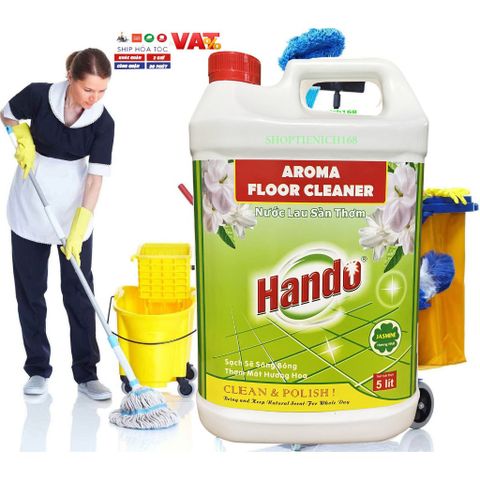 Nước Thơm Lau Sàn Mr.Fresh 5L - Hương Cam Quế Từ Thiên Nhiên, An Toàn Vệ Sinh, Diệt Khuẩn, Phù Hợp Mọi Bề Mặt Sàn Nhà