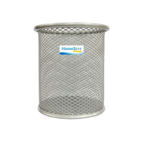 Giỏ Đựng Bút Văn Phòng Lưới Sắt Thiết Kế Độc Đáo – Kiểu Dáng Xinh Xắn, Bền Đẹp, Gọn Gàng Cho Bàn Làm Việc