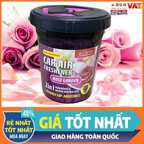 Sáp Thơm Cao Cấp Acana 130g - Hương Nhài Từ Hoa Quả Tự Nhiên, Khử Mùi Đặc Biệt Cho Xe Ô Tô và Phòng Ngủ, Xuất Xứ Hàn Quốc