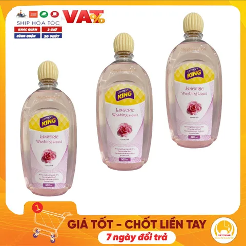 Nước giặt đồ Chíp Golden king 500ml Hương Hồng 358658