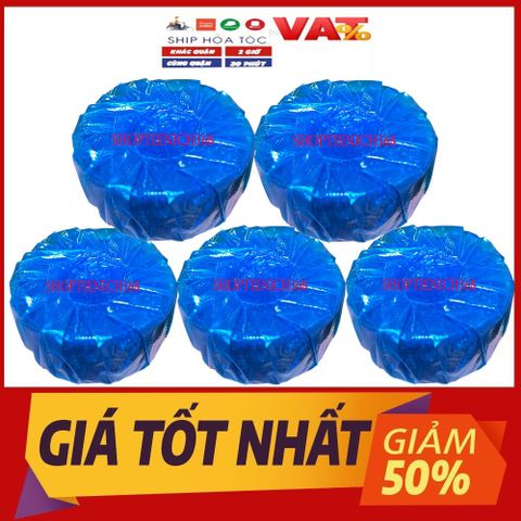 Viên thả bồn cầu Hando - Tẩy rửa khử mùi tự động - Hộp 5 viên - Giải pháp vệ sinh hiệu quả cho gia đình