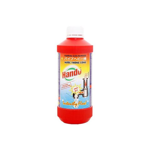 Nước Thông Tắc Đường Ống Cống Hando 570ml - Giải Pháp Làm Sạch Hiệu Quả, Dễ Dàng Sử Dụng Tại Nhà